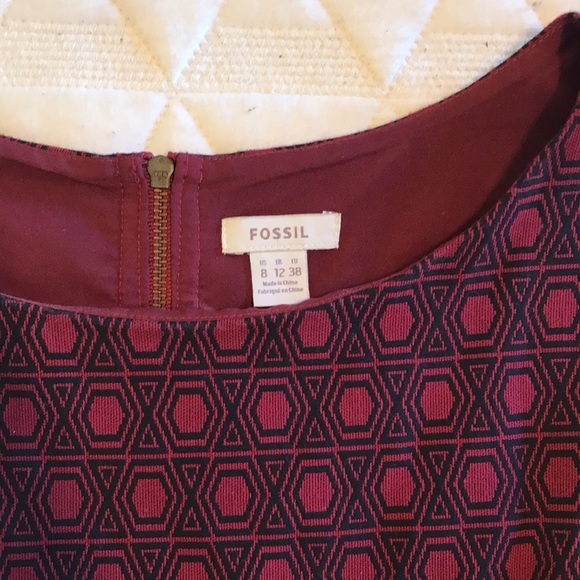 Fossil - Lined Shift Dress - Picture 2 of 12